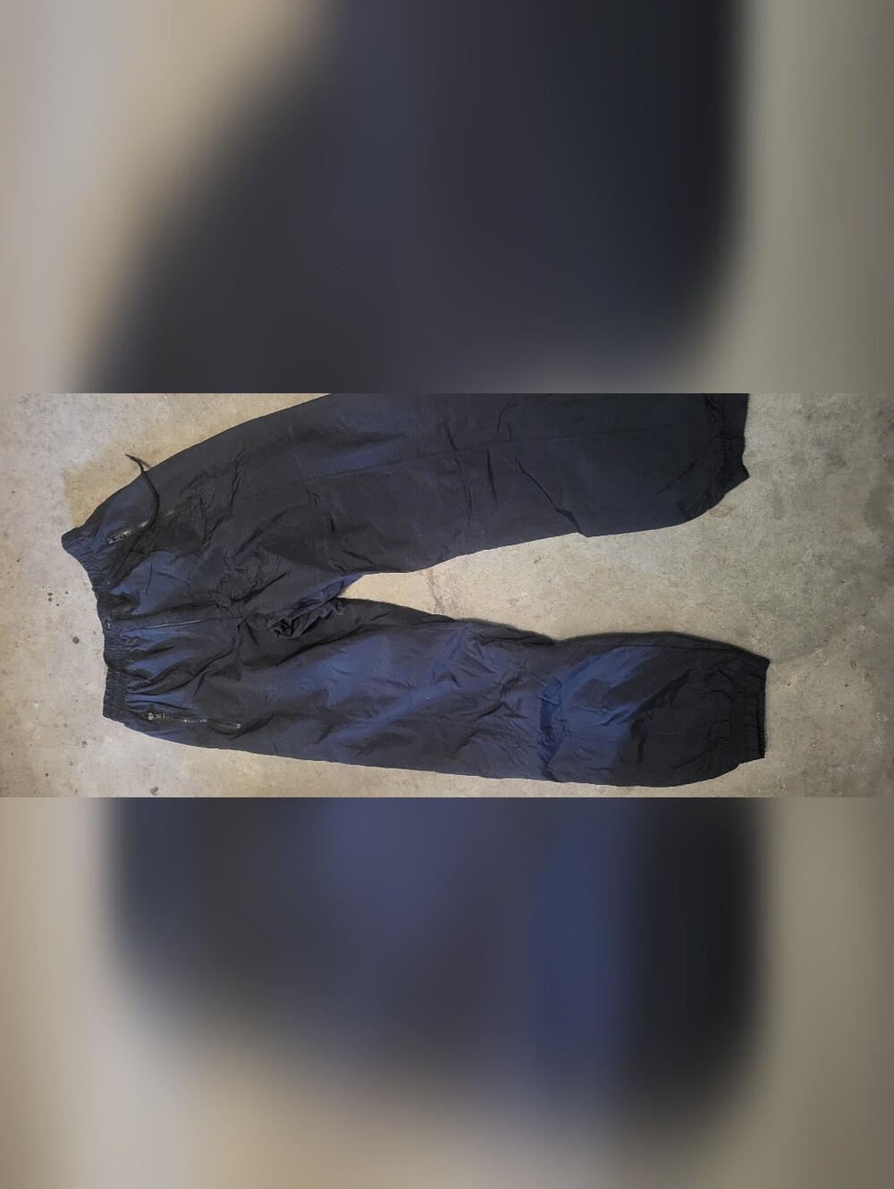 Men's Black Lightweight Ski Pants